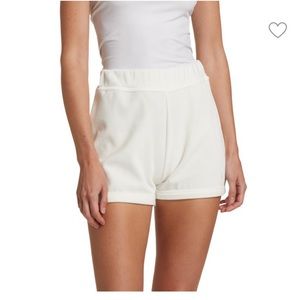 LouLou studio velour shorts